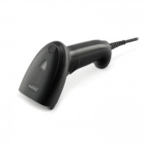 Проводной сканер штрих-кода MERTECH 2220 P2D USB, USB эмуляция RS232, black